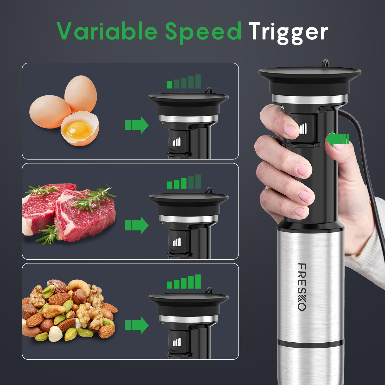 FRESKO 4-in-1 Immersion Hand Blender H9
