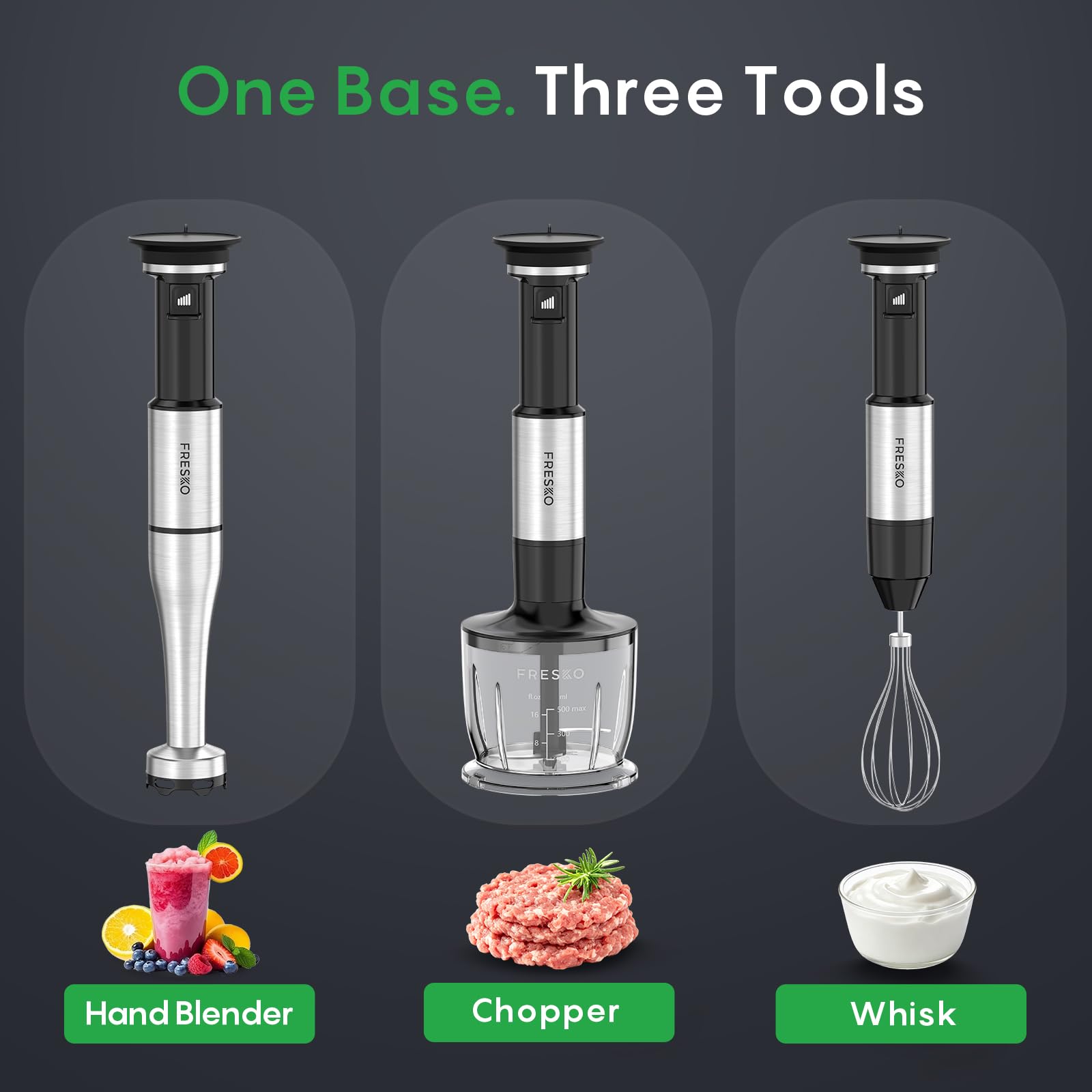 FRESKO 4-in-1 Immersion Hand Blender H9